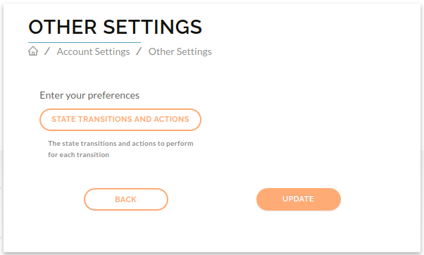 Image of the other settings page
